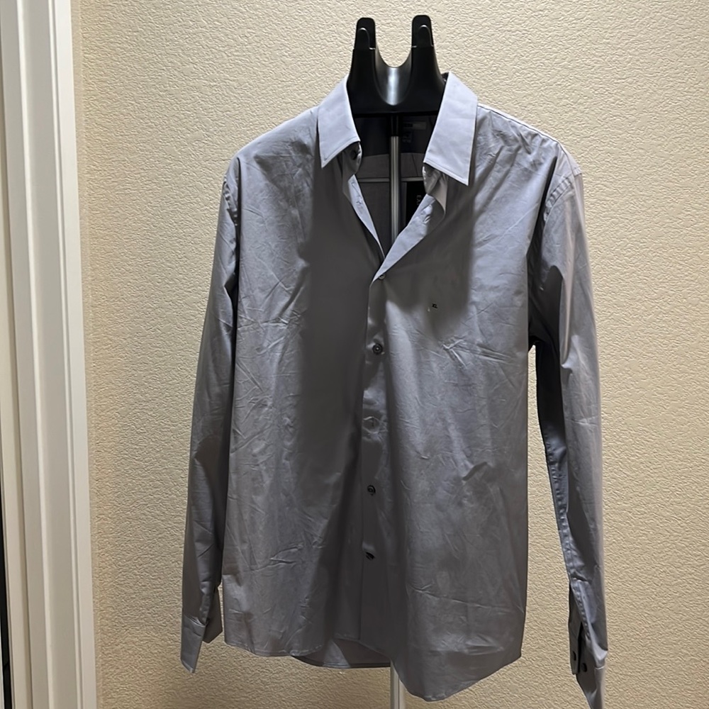Express Fitted IMX dress shirt ; XL 17-17 1/2